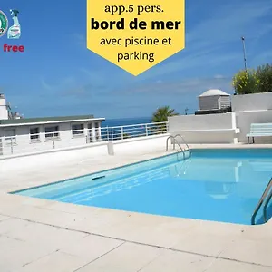 App Le Rocazur Avec Piscine Et Parking En Bord De à 500m Du Centre , Menton France